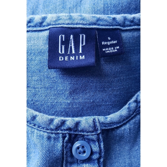 28. 2/$20 Gap Girls denim jumpsuit - Picture 3 of 4